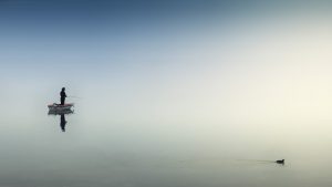 Fishermen on boat